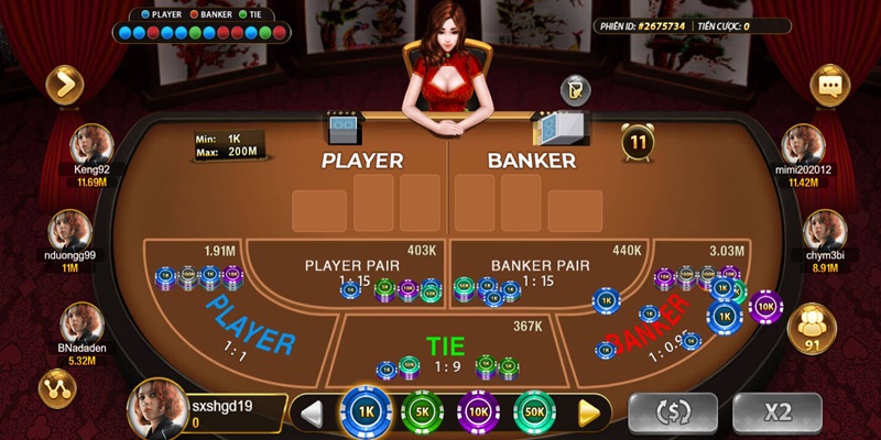 Cách tính điểm trong Baccarat mm99