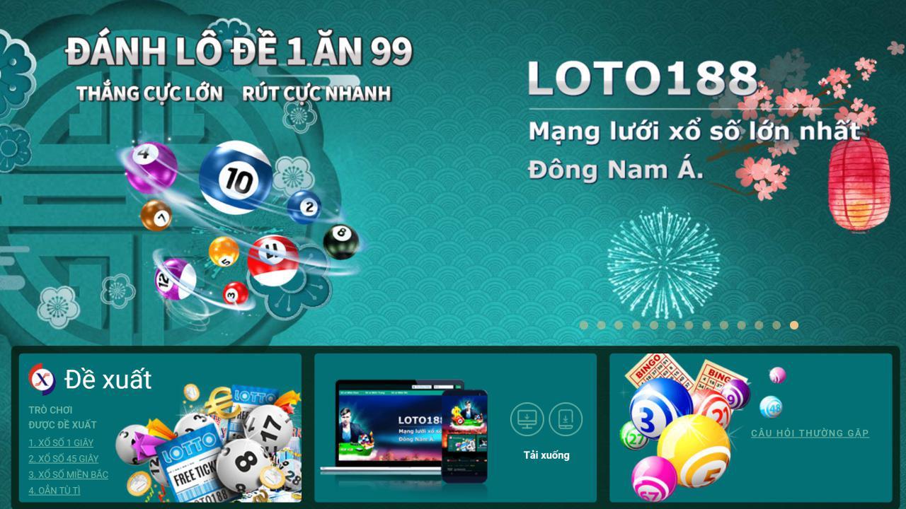 Link loto188 mới nhất hiện nay bạn nên biết