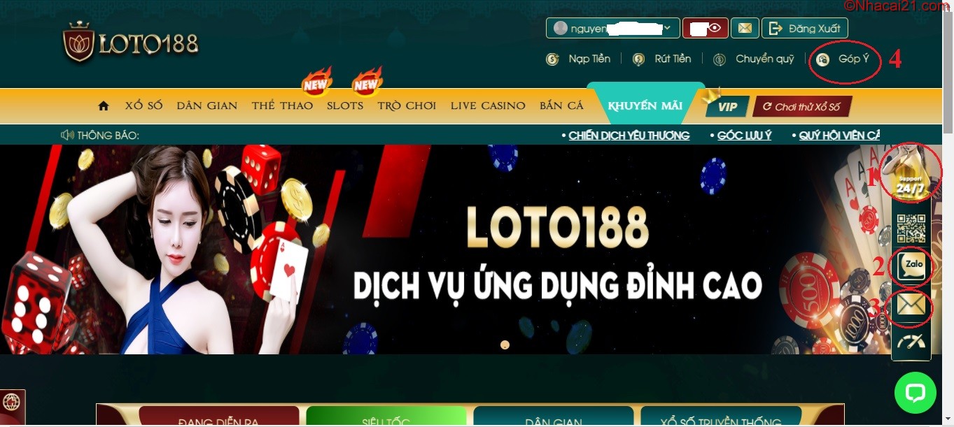 Những tiện lợi khi truy cập vào loto188 qua link mới nhất