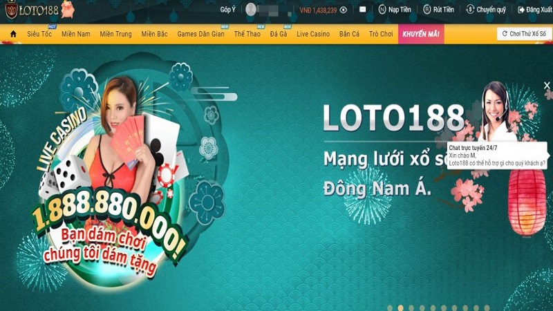 Thỏa thuận trước khi lập tài khoản cá nhân Loto188